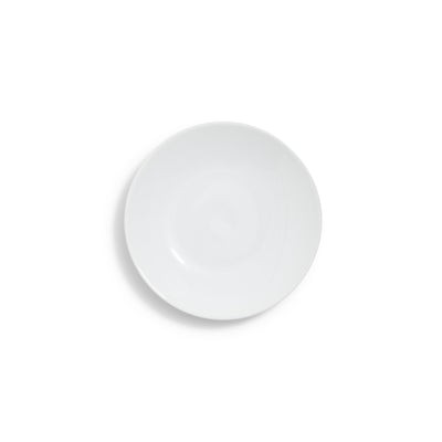 White Coupe Bread & Butter 6"