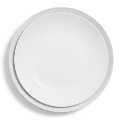 White Coupe Dinner 10"