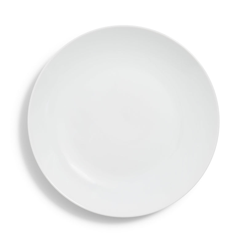White Coupe Dinner 10"