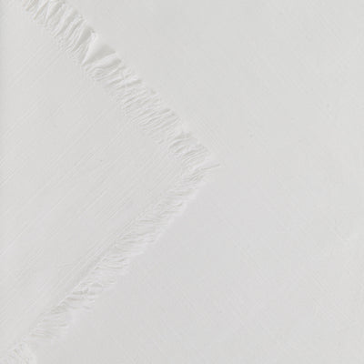White Fringe Napkin
