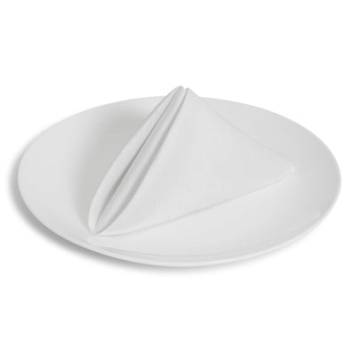 White Irish Linen Napkin