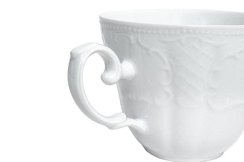 White Lace Cup/Saucer