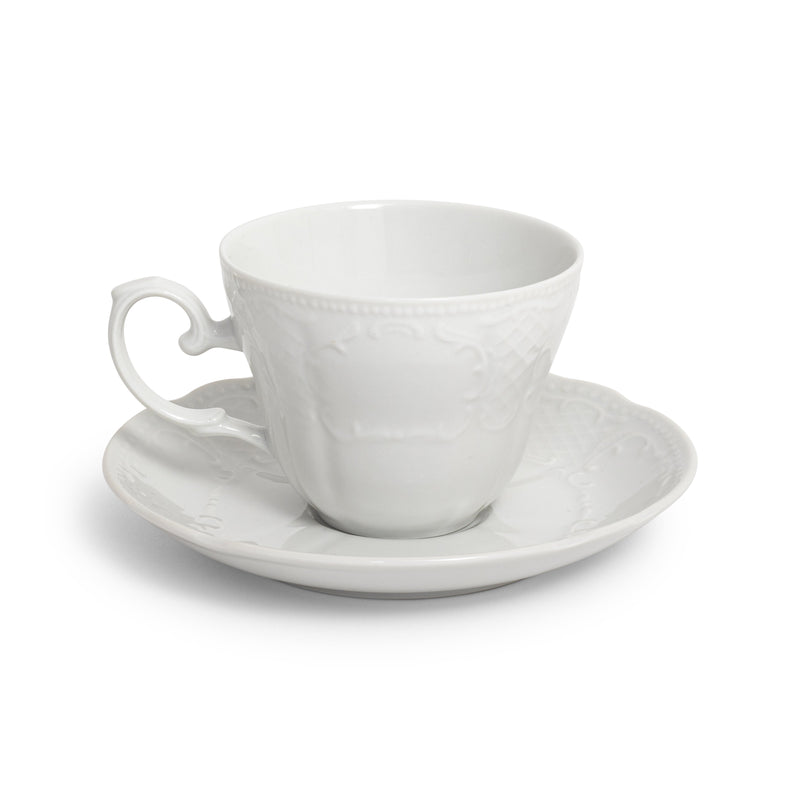 White Lace Cup/Saucer
