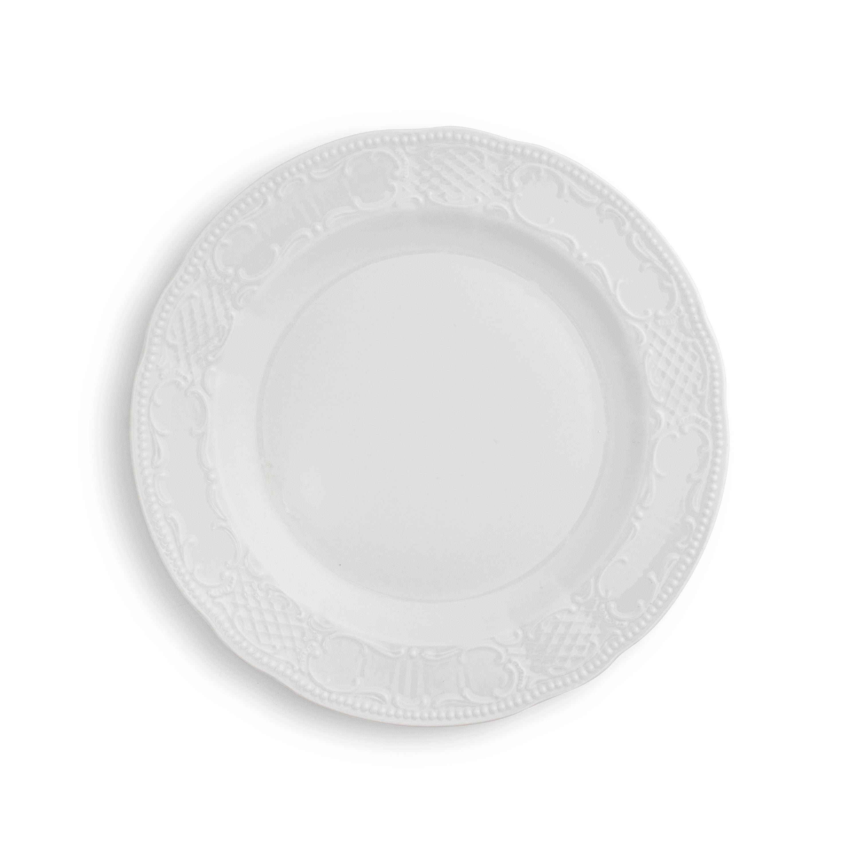 White Lace Dinner 10"