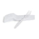 White Plastic Forks