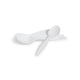 White Plastic Spoons
