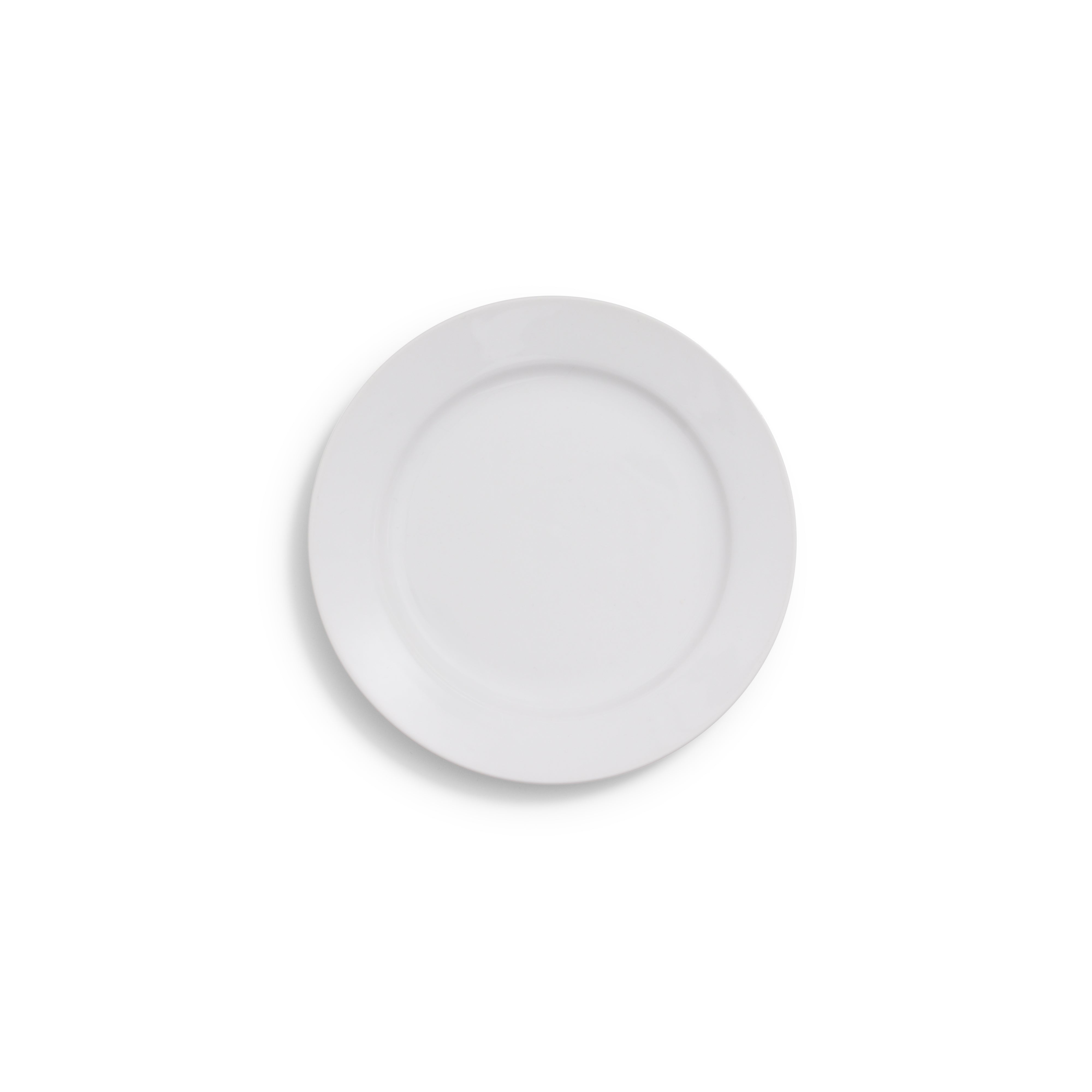 White Rim Bread & Butter 6"