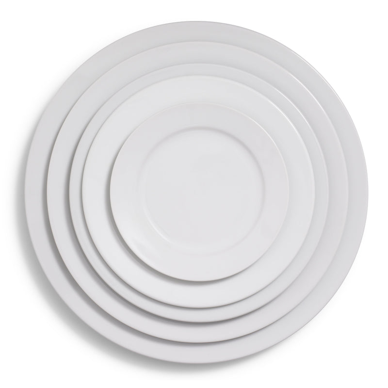 White Rim Bread & Butter 6"