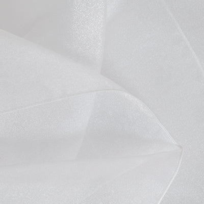 White Sparkle Organza