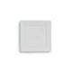 White Rim Square Bread & Butter 6"