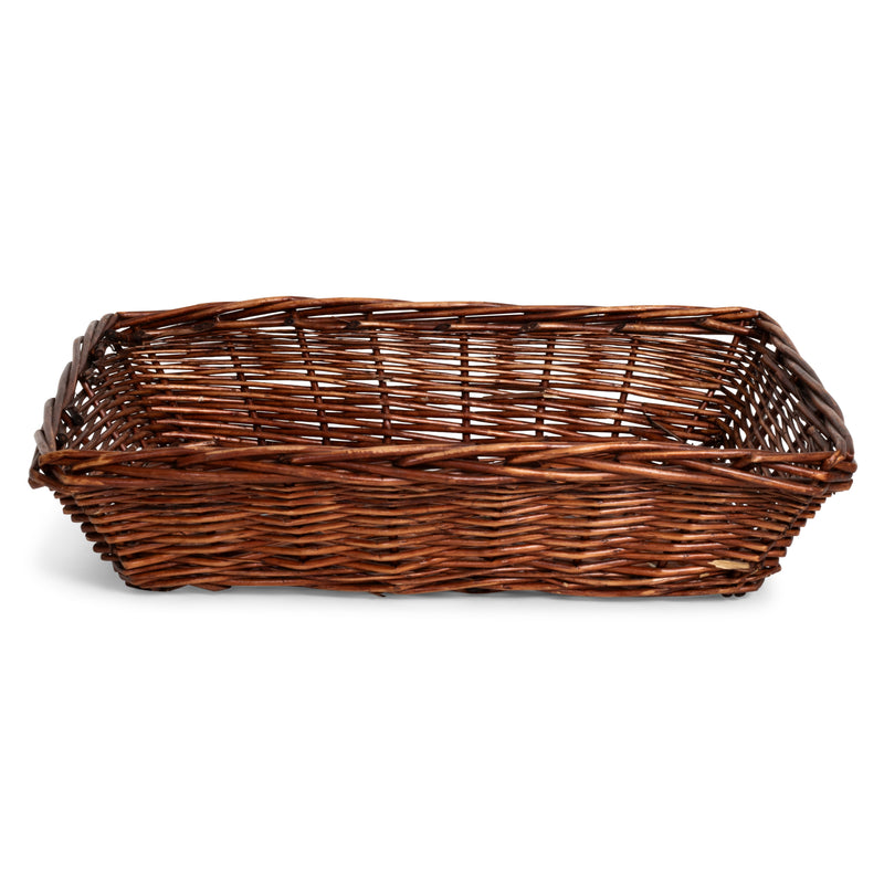 Wicker Basket 19"L x 15"W