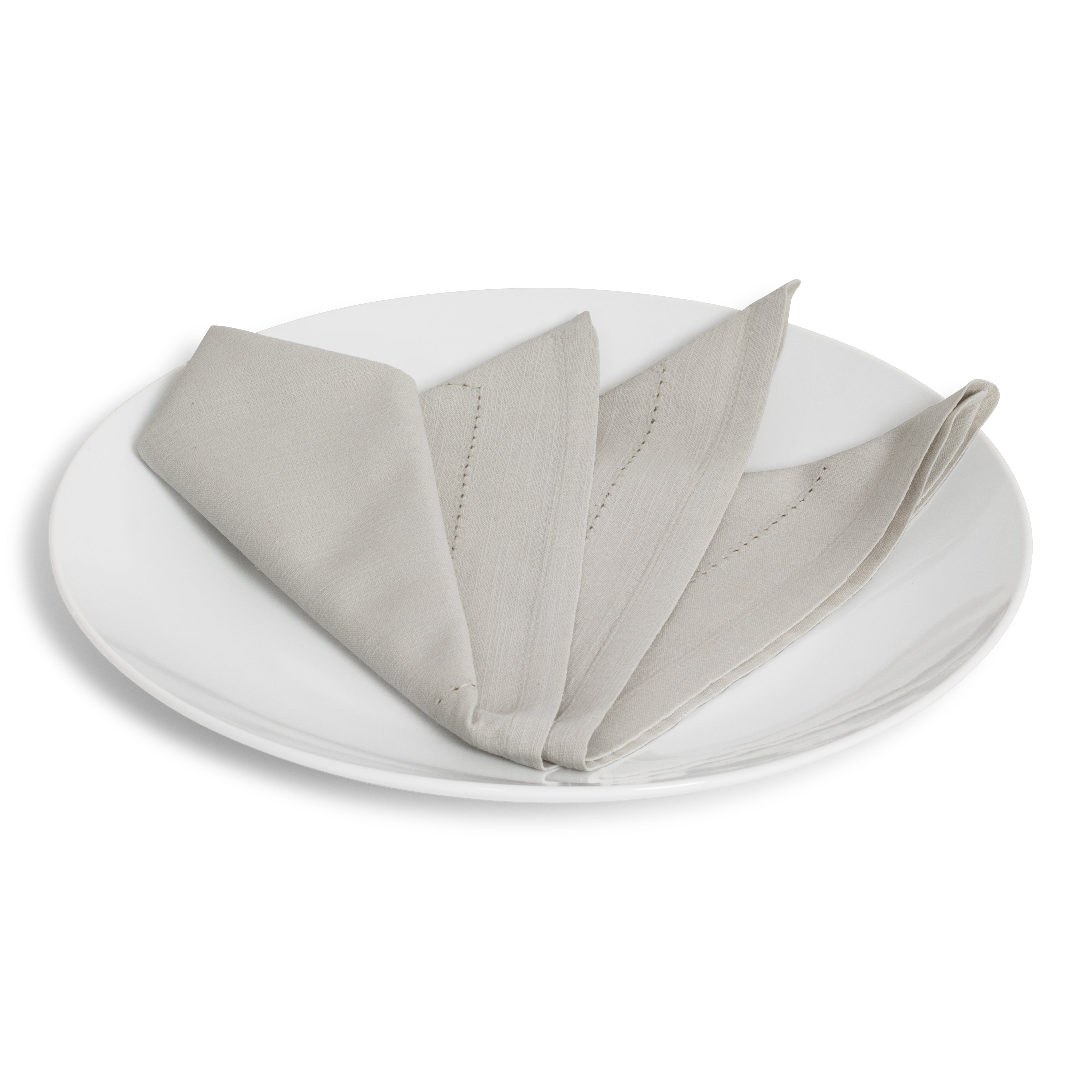 Hemstitched Willow Dinner Napkin