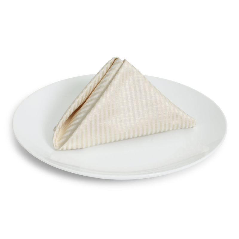 Windsong White Stripe Napkin