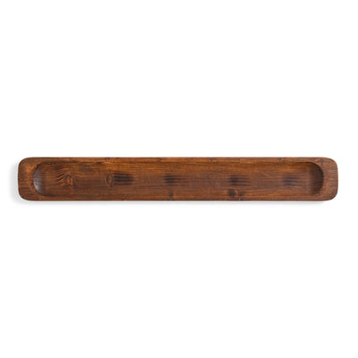 Wood Baguette Tray 32"L x 4"W