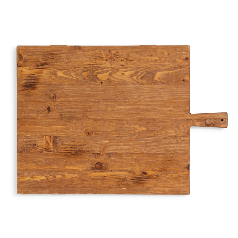 Wood Bread Board w/Handle 18"L x 16"W