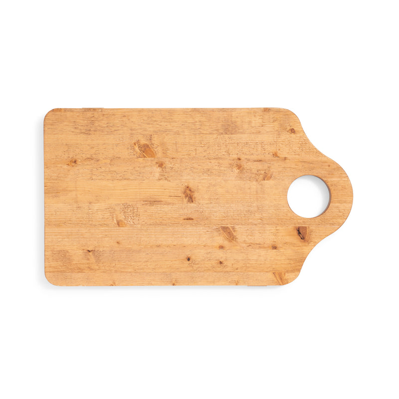 Wood Bread Board w/Hole 20"L x 14"W