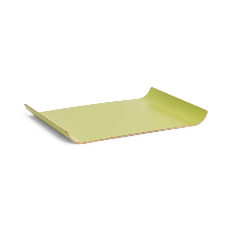 Wood Curved Tray 17"L x 12"W