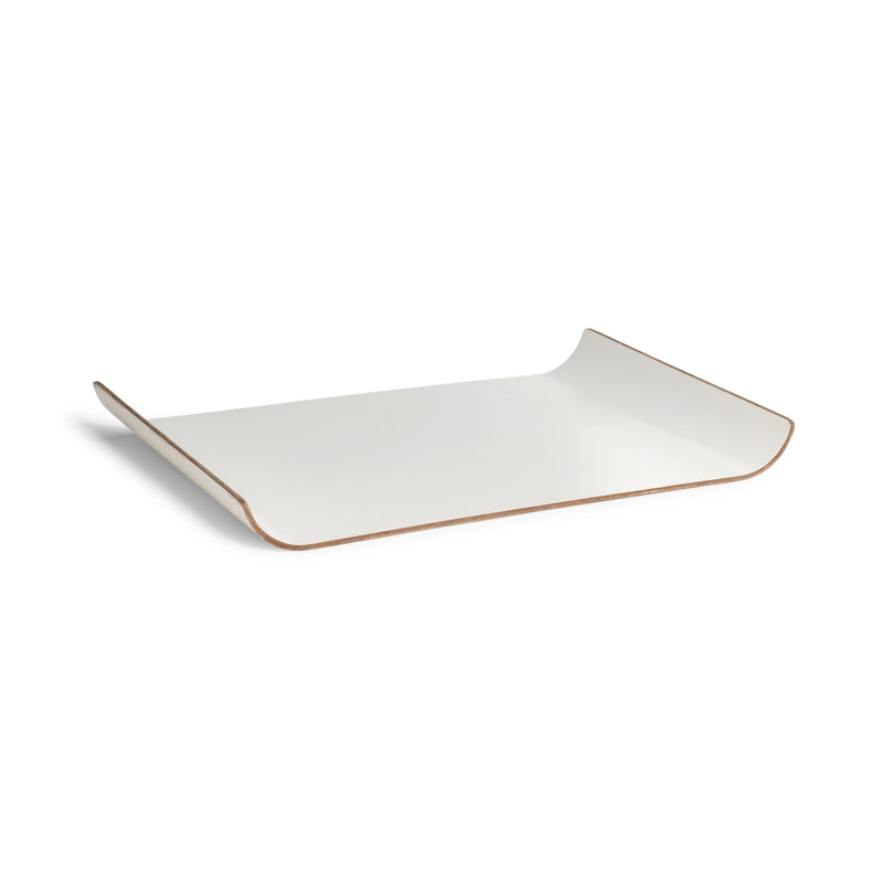 Wood Curved Tray 17"L x 12"W