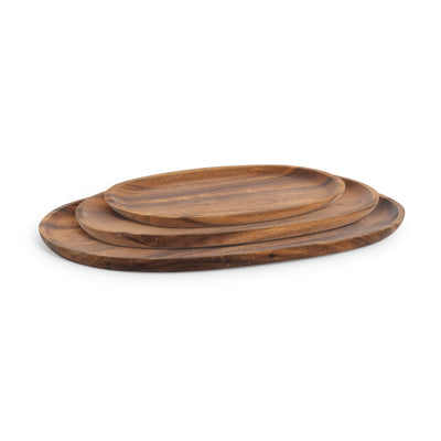 Oval Acacia Tray