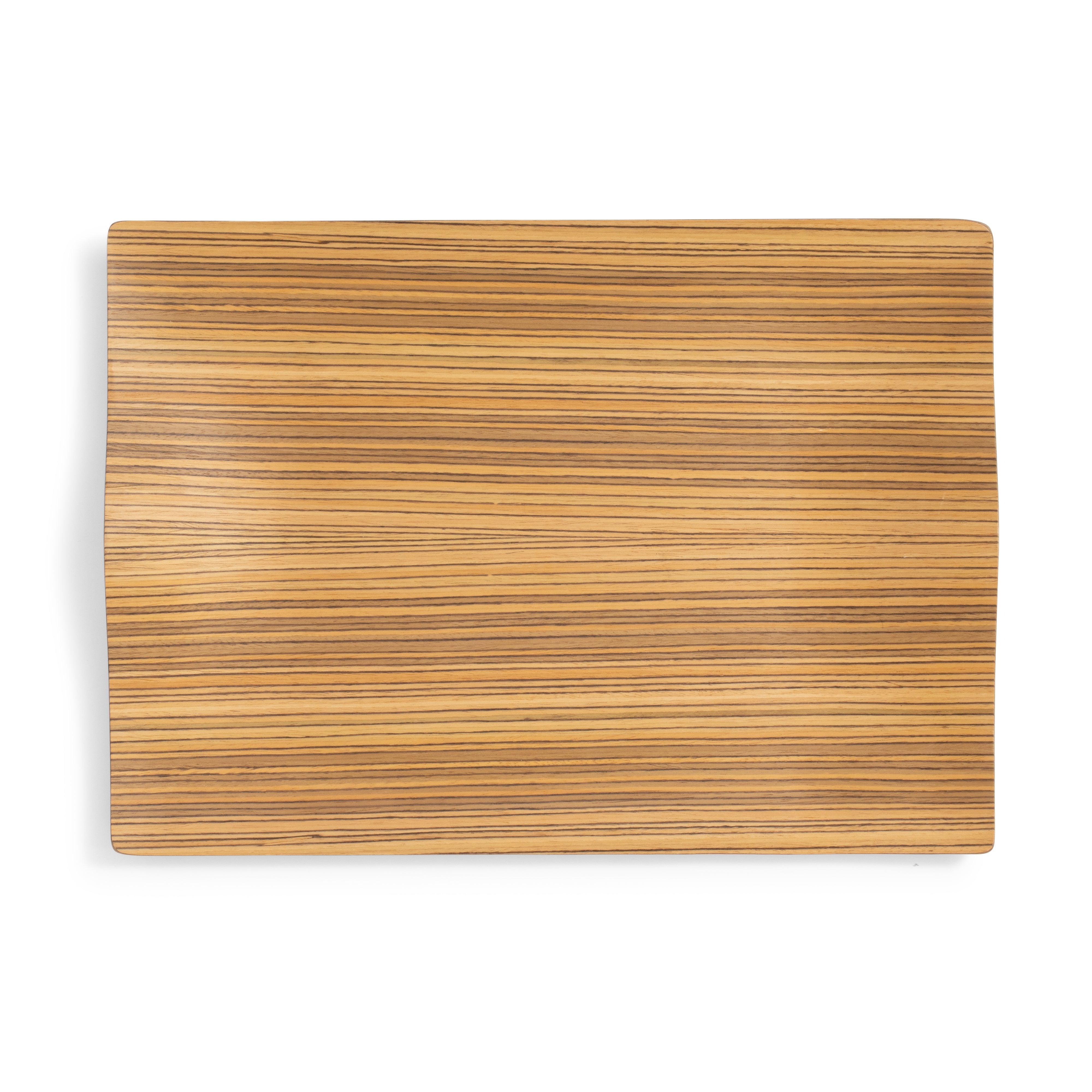 Wood Wave Tray 20"L x 14"W