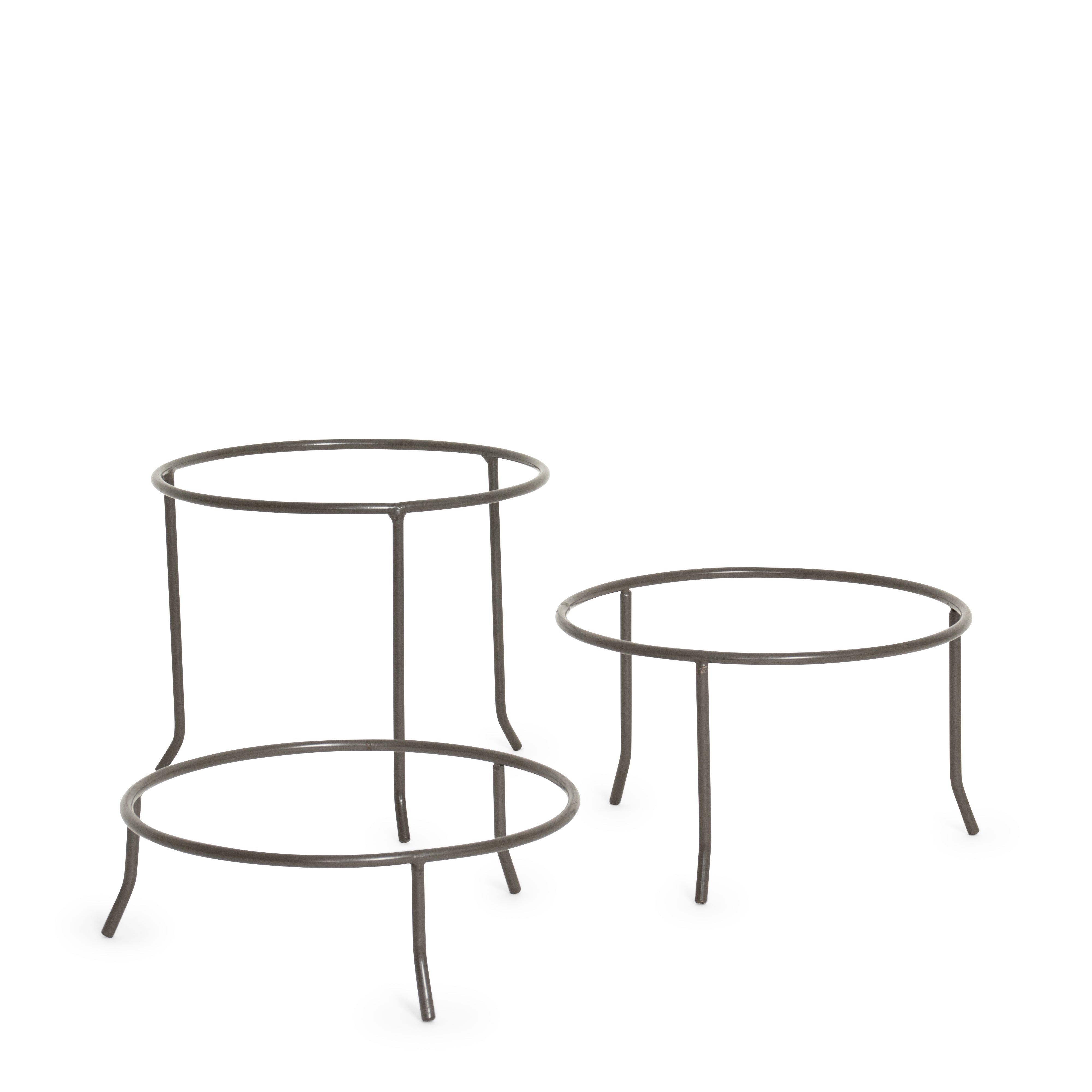 Wrought Iron 3 Riser Set