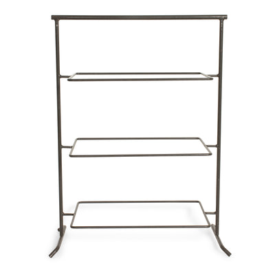 Wrought Iron 3 Tier Rectangular Stand