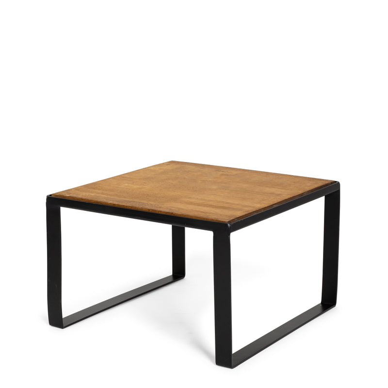 Wrought Iron and Wood Riser