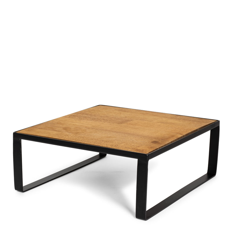 Wrought Iron and Wood Riser