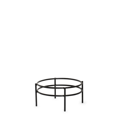 Wrought Iron Double Ring Round