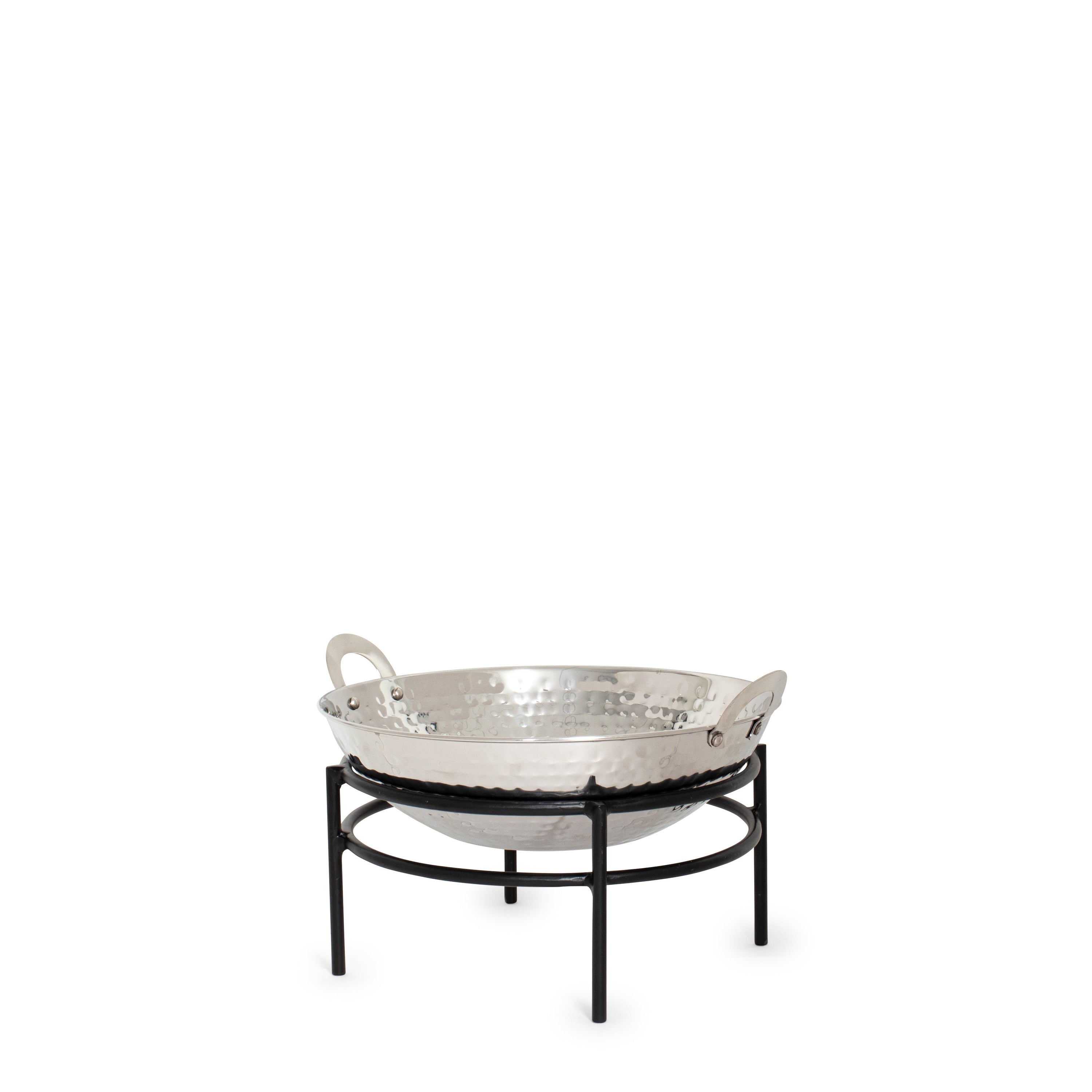 Wrought Iron Double Ring Round