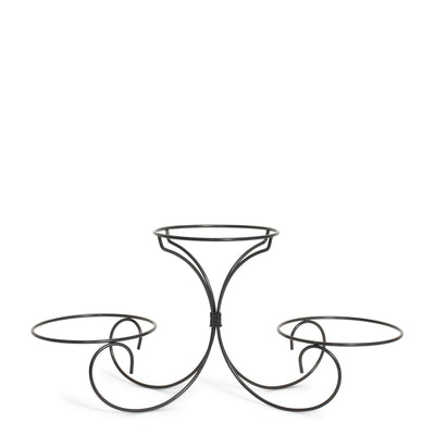 Wrought Iron 3 Tier Swag Stand
