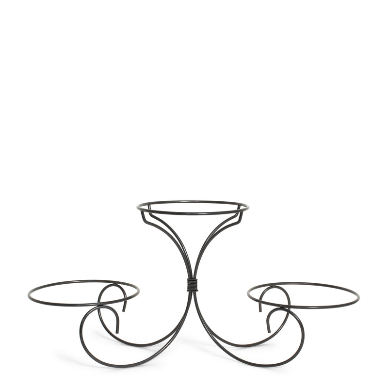 Wrought Iron 3 Tier Swag Stand