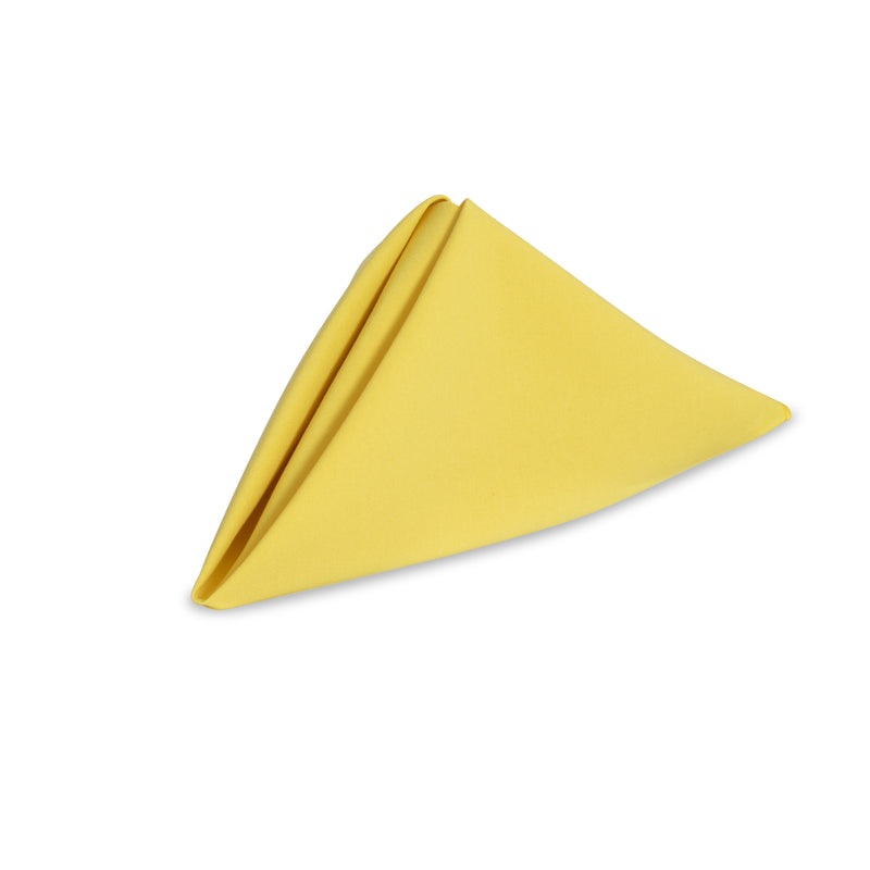 Solid Cotton Nouveau Yellow Napkin