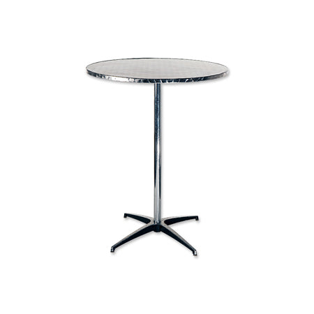 Stainless Steel 32 inch  Round Table - Tables