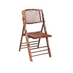 Party Rental Products Bamboo Folding Chair Chairs