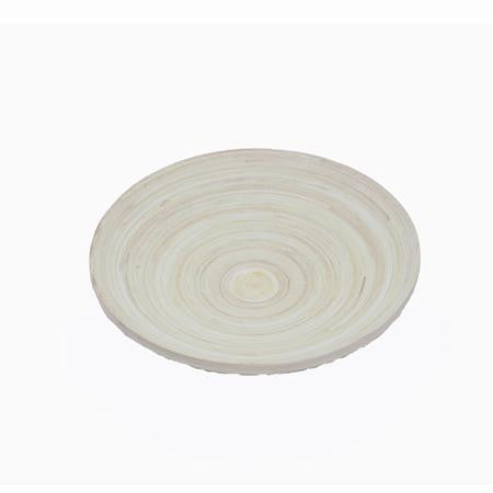 Party Rental Products Bamboo Round Tray Trays