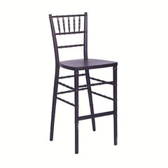 Party Rental Products Black Ballroom Bar Stool Chairs