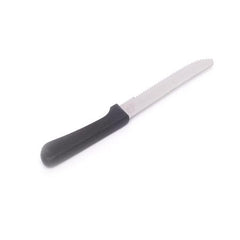 Party Rental Products Black Handle Steak Knife Flatware