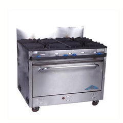Party Rental Products Commercial 4 Burner Propane Stove Cooking