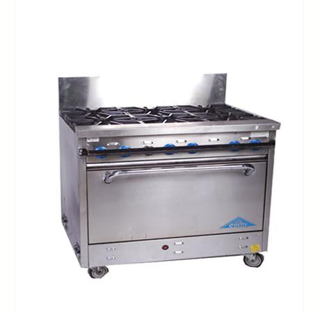 Party Rental Products Commercial 6 Burner Propane Stove Cooking