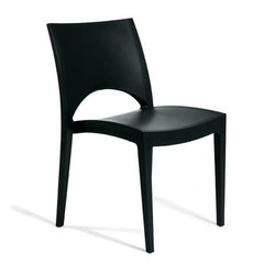 Party Rental Products Contempo Flat Black Chair Chairs