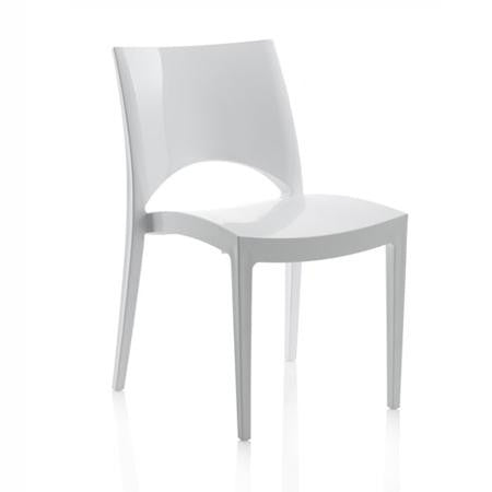 Contempo Gloss White Chair