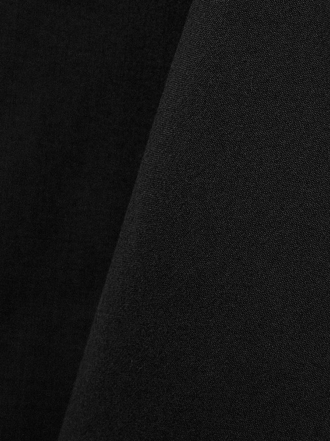 Party Linens Black Solid Cotton Nouveau | Smith Party Rentals