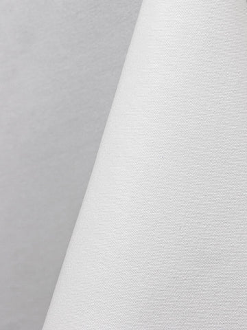 White  - Solid Cotton Nouveau