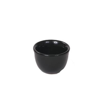 Party Rental Products Cup Black 2 inch  Tasting/Mini Dishes