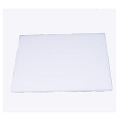 Party Rental Products Cutting Board - White 14 inch  x 18 inch  Cooking