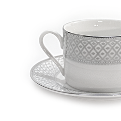 Marcella Platinum Cup and Saucer