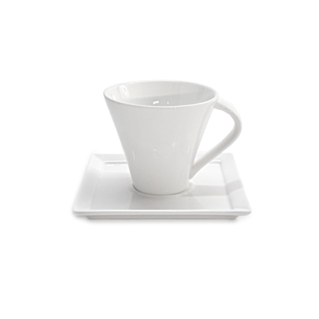 Tavola Square  Demi Cup and Saucer