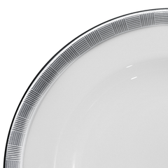 Barone Silver 8" Salad/Dessert Plate