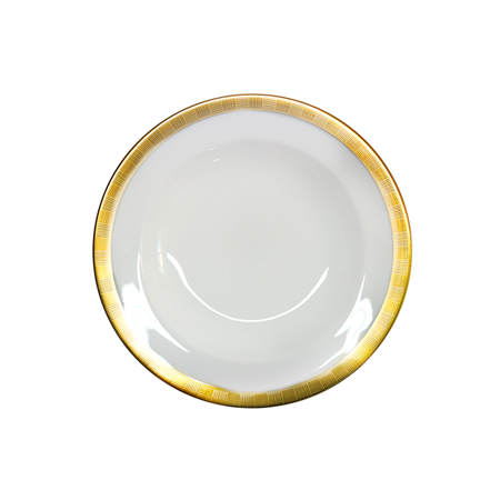 Barone Gold 8" Salad/Dessert Plate